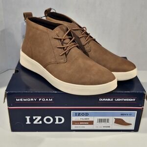 IZOD Palmer‎ Men's Size 13 / Lace-up Boot / color Brown, New With Defect